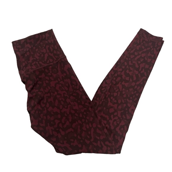 Lululemon Align Pant 28" in Formation Camo Dark Adobe Multi - size 6 - Picture 5 of 9